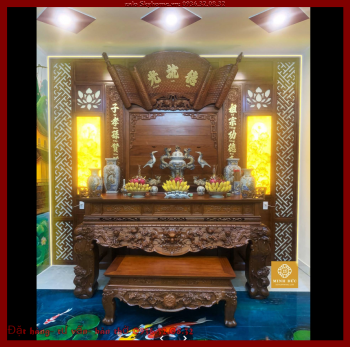 Bàn thờ An Gian chân vuông 14